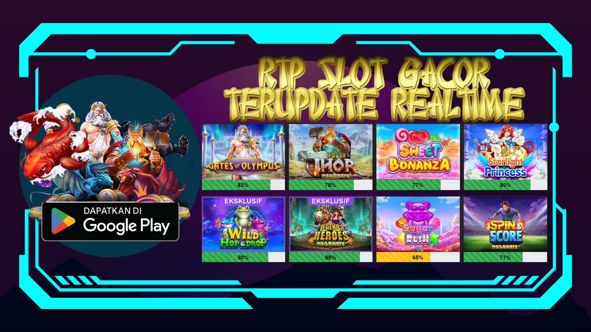 Rahasia RTP Slot Gacor Jam Sekarang